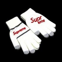 슈프림 스마트터치 기모장갑 (2종류 5colors)