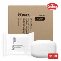 디어 쿠페아 디어 쿠페아 화이트 머스크 퍼퓸 비누 100g x10개 세안비누 보습 샤워비누 세수비누 친환경비누 미용비누, one color, free