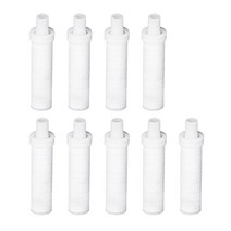 스파바스 3단 모드 360 회전 온오프 샤워기 필터 8개, 1개