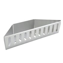 차콜스타터 숯점화통 숯 바구니 홀더 aluminized 그릴 숯 바구니 숯 연탄 홀더 상자 바베큐 그릴 숯 트레이 실버, 1-검은색