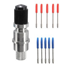 페이퍼커터 재단기 라운더 책절단기 커팅기 커터 cb09 cb09u graphtec 블레이드 홀더 베이스 10pcs graphtec 블레이드 비닐 플로터 커팅 블레이드 4560도