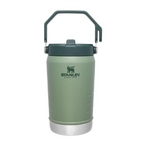 Stanley IceFlow™ 플립 빨대 저그 1.2L(40온스) 안개 439822, 40oz, Hammertone Green, Hammertone Green