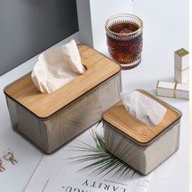 식당 카페 커피숍 업소용 투명 사각 냅킨케이스, 상세페이지 참조