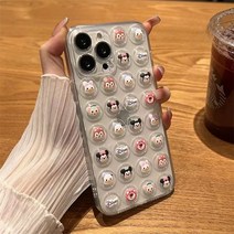 푸쉬팝 별가사리 특이한 아이폰케이스 폰케이스 만화 캐릭터 귀여운 디즈니
