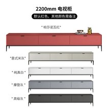 세덱거실장 템바보드 티비장 usm 수납장 티비다이 모던 클래식 캐비닛, 완제품(레드만가능), 2.2m TV캐비닛 레드주문가능