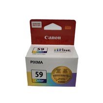 캐논 PIXMA E3190 정품잉크 칼라 13ml (CL-59), 1개