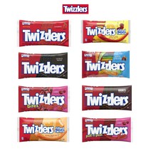 미국 간식 쫀득한 젤리 트위즐러 Twizzlers 8종, 스트로베리 453g