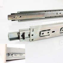 철물인 3단레일/45폭 500