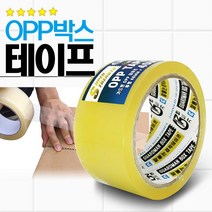 강력 박스 테이프 OPP 투명 포장 포장용 택배 아크릴 유리 접착 용품