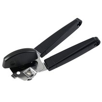 굿쿡 캔 오프너 크롬 플라스틱 클래식 통조림따개, Black, 1개