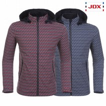 [JDX골프스포츠] [JDX] 남성 전판 그래픽 후드 탈부착 바람막이 2종 택 1-X1RFWBM02