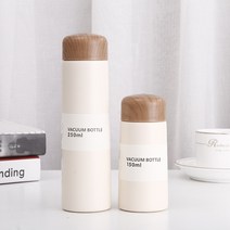 미니 귀여운 커피 진공 플라스크 보온병 150ml 250ml 소용량 휴대용 스테인레스 스틸 여행 물병 보온병, 하얀, 하얀색