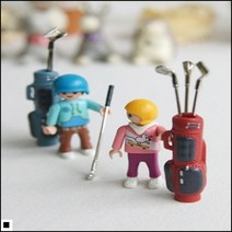 귀여운디자인 앙증맞음 PP재질 골프매장 골프채 골프장난감, 레드