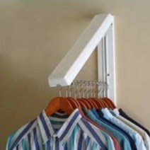 벽 고정 좁은 틈새 행거 벽에붙이는 옷걸이 헹거 정리