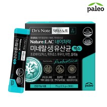 팔레오 닥터스노트 미네랄 생유산균 맥스(2.5g x 30포), 75g, 1개