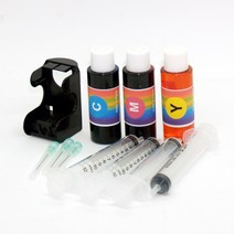 하이잉크 삼성 SL-J2160W SL-J2165W INK-M260 C260 잉크충전, 칼라충전세트, 1개
