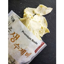 수제비반죽 수제비 사리 1kg 생면 초박형(5-6인분), 1개