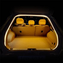 브라더피 식빵등 DIY패키지 세트 네온 LED 면발광 트렁크등 연장커넥터 12V 3.5m, 쿨화이트, 1개