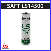 saft 사프트 LS14250 LS14500 EVE ER14250 3.6V 비콘 e5 PLC 열량계 골프 리모콘 배터리, 1. EVE ER14250