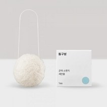 동구밭 곤약 스펀지 세안용, 1개