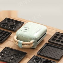 분리형 와플 메이커 크로플 붕어빵 레트로 홈데코, 와플 메이커 세트[+기본틀]
