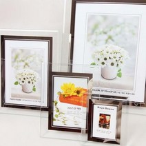 라인 크리스탈 액자