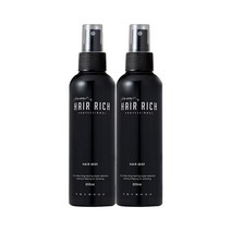 박명수 헤어리치 미스트 고정 스프레이 200ml, 2개, 헤어리치 미스트 200ml