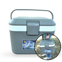 한손 이동 가벼운 가족캠핑 보냉 아이스박스 22L 소풍 여행 낚시 캠핑용