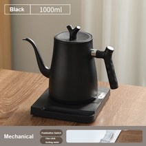 커피주전자 구스넥 전기 손 양조 날씬한 입 온도 조절 물 1000W, 9.Mechanical model  AU