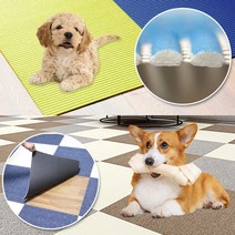 매트 카펫 고양이 미끄럼방지 강아지카페트 슬개골탈구 캣 타워 애견매트 스크래쳐 홈스월드, 17. JH-2002 (스트라이프커피)