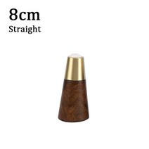 소파 가구 다리 1/4PCS 단단한 나무 비스듬한 가구 다리 욕실 캐비닛 TeaTable 소파 발 구리 슬리브와 유럽, 06 1PCS 8CM Straight, 06 1PCS 8CM Straight