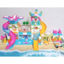 레고 프렌즈 워터파크 우정버스 호환 여아 선물 10살 장난감 6살 7살 8살 9살 장난감 초등 1학년 2학년 3학년 4학년 5학년 6학년 선물 키덜트, 썬샤인 워터파크 (2022)