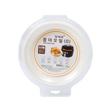 진이네 에어프라이어 종이호일 중형(지름16cm) 60매, 1개