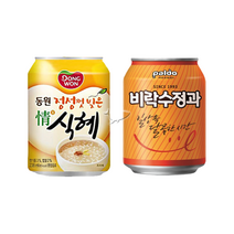 동원 정식혜 238ml 6캔+비락 수정과 238ml 6캔 총12캔, 단품