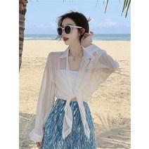 비치원피스 태국 삼아 여행 사진 찍기 해변 치마 휴가 복장 운남 XI