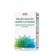 미국 직배송 GNC Womens Multivitamin 50 Plus B08FCNRDXQ, 1개