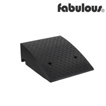 파손없는 통고무 경사로 차량진입판 높이 180 200mm, 차량진입판 495x490x178, 1개