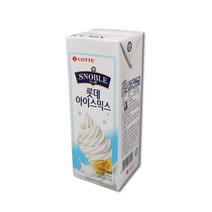 롯데푸드(주) 소프트아이스크림믹스 바닐라맛원액 1000mlx20팩, 제주/도서산간 섬지역, 1000ml