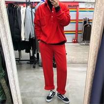디퍼 카라 후리스 트레이닝 세트