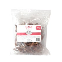 한입뚝딱 닭안심살 슬라이스 900g 강아지 수제간식, 한입뚝딱 대용량 돼지귀슬라이스 700g