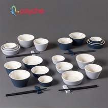프시케 바인 4인 식기 수저 그릇 세트 28P, 단품