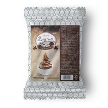 까르페 초코 소프트 아이스크림 가루 33, 1kg, 1개