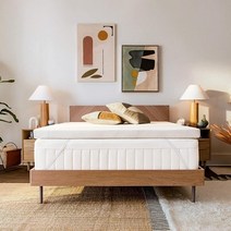 미국발송 Tempur-Pedic 템퍼 슈프림 3인치 매트리스 토퍼 퀸 화이트129936, Full, 3 Inch, Full