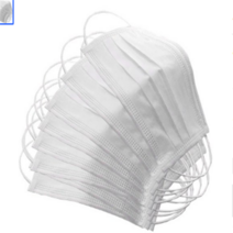 마스크 3중 필터 일회용마스크 부직포 하이트, 1개, 50개