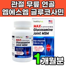 미국 조인트 글루코사민 nsm 상어연골 디메틸설폰 엠에스엔 엠에스엠 무릎 무릅 연골 손가락 관절 부모님 50대 60대 노인 여성 여자 관절에 연골에 허리에 무릎에 좋은 영양제 추천, 1박스(1개월분)