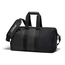 골프 방수 가방 보스턴 여행 가방 남녀공용, 블랙