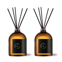 [1+1] 몽때리 실속형 디퓨저 대용량 실내 방향제 디퓨져 300ml 2개, 시트러스라벤더