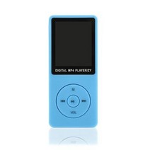 마이마이 카세트테이프 MP3 플레이어 미니 LCD 화면 FM 라디오 비디오 영화 지원 SD TF 카드 Sudent 워크맨 Mp3 재생기, 03 하늘색