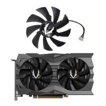 Jzwefdo 87MM 그래픽 카드 냉각 팬 GA92A2H DC12V 0.35A 비디오 교체품 Zotac GeForce RTX 2060/2070 GTX 1660 슈퍼 미니 GPU, Graphics Card Fan-A