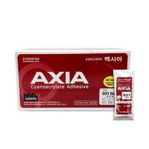 엑시아 031 골드 20g 순간접착제 일반용 1Box (30개입), 단품